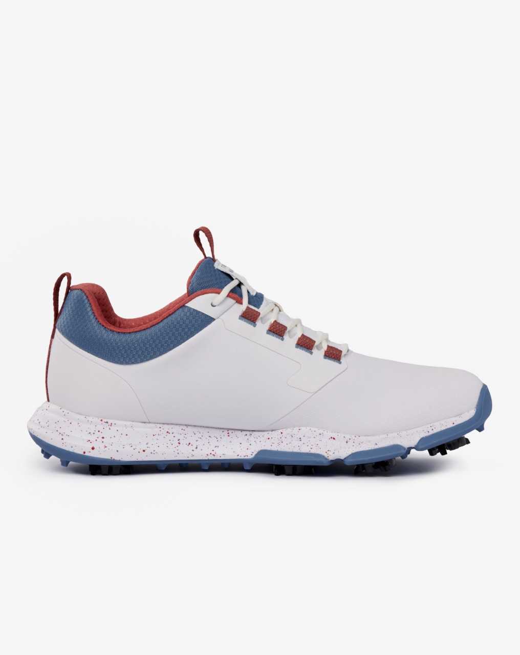 Travis Mathew The Ringer 2 Golf Shoe White/Quiet Harbor | EVUGRIW-30