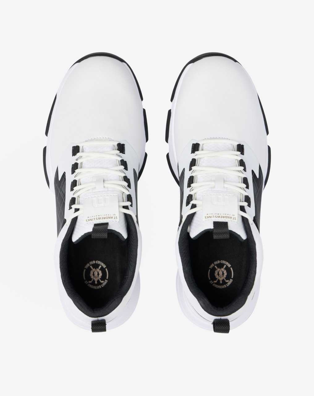 Travis Mathew The Ringer 2 Tartan Golf Shoe White | IBUJLKF-20