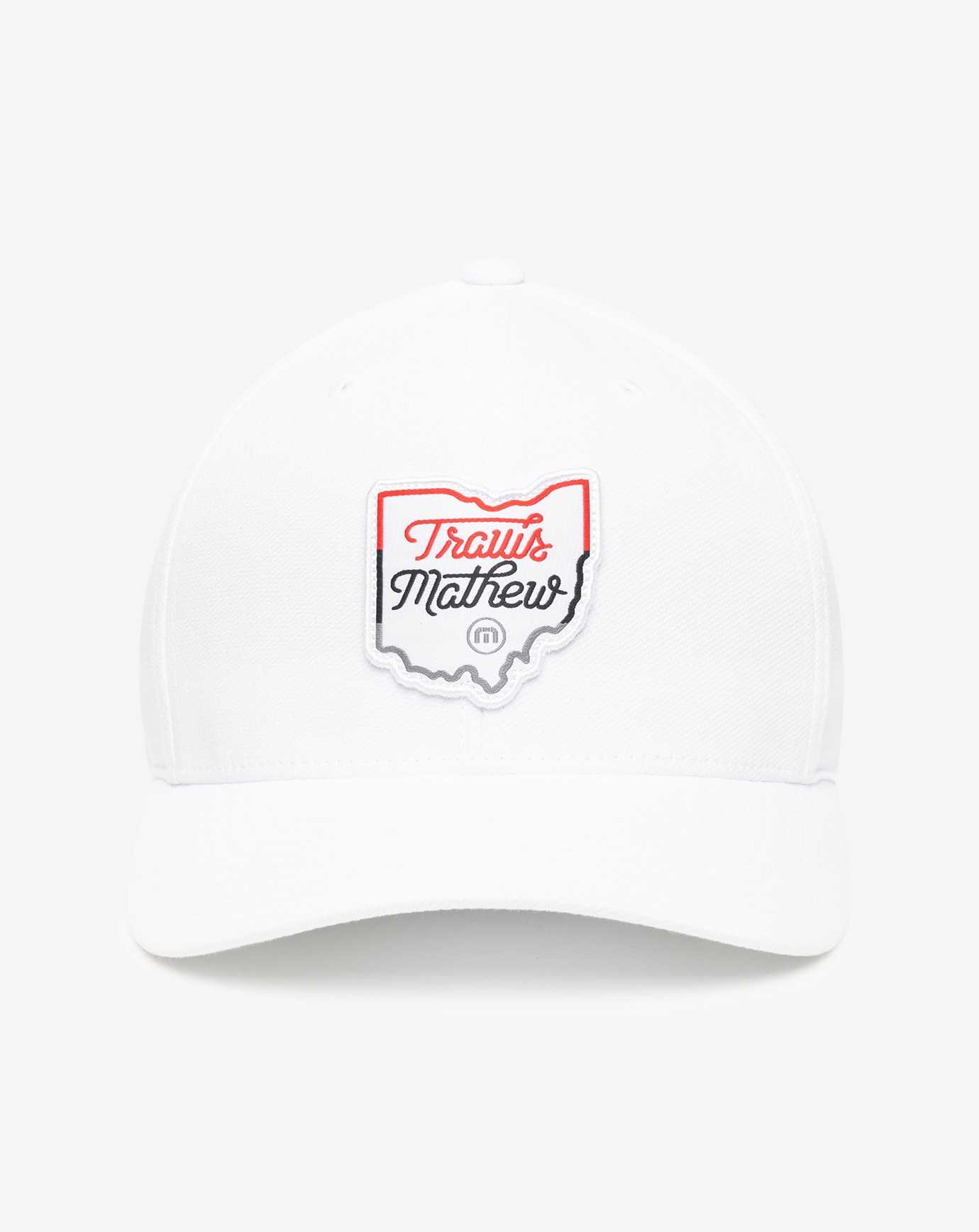 Travis Mathew The Three Cs Hat Snapback Hat White | RGHWUNA-03