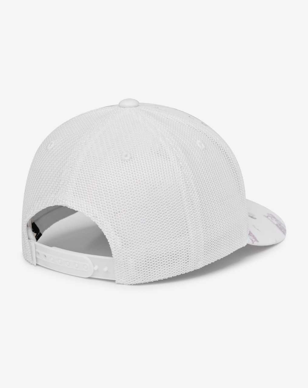 Travis Mathew Tiki Mapes Snapback Hat White | JZNFBMW-15