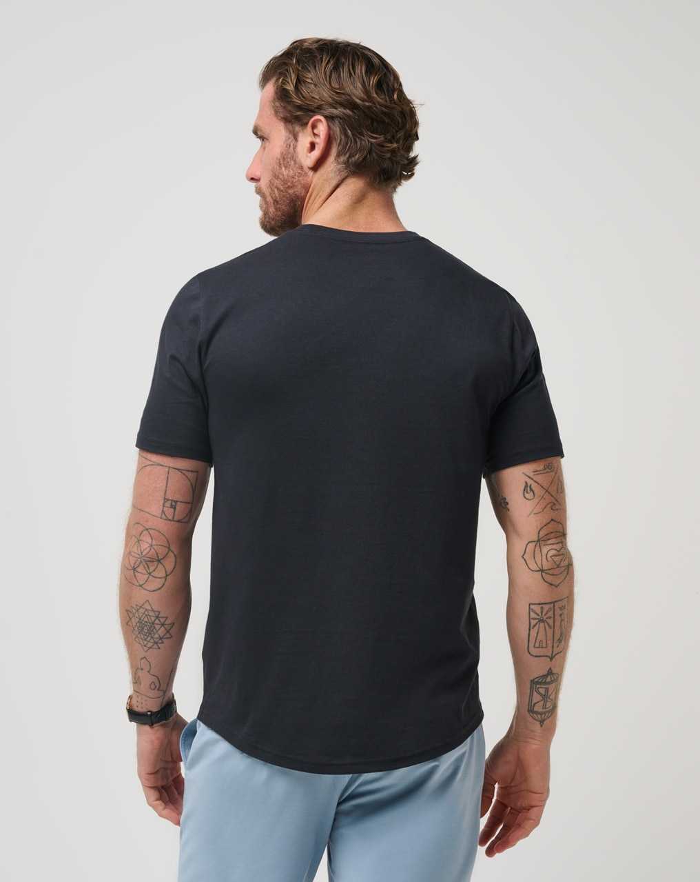 Travis Mathew Tm Scoop Tee Black | BXNUFPG-76