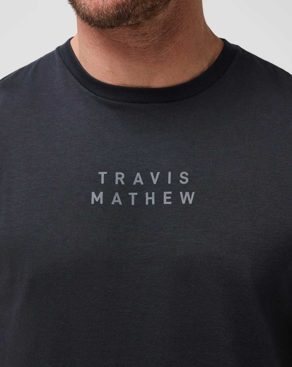 Travis Mathew Tm Scoop Tee Black | BXNUFPG-76