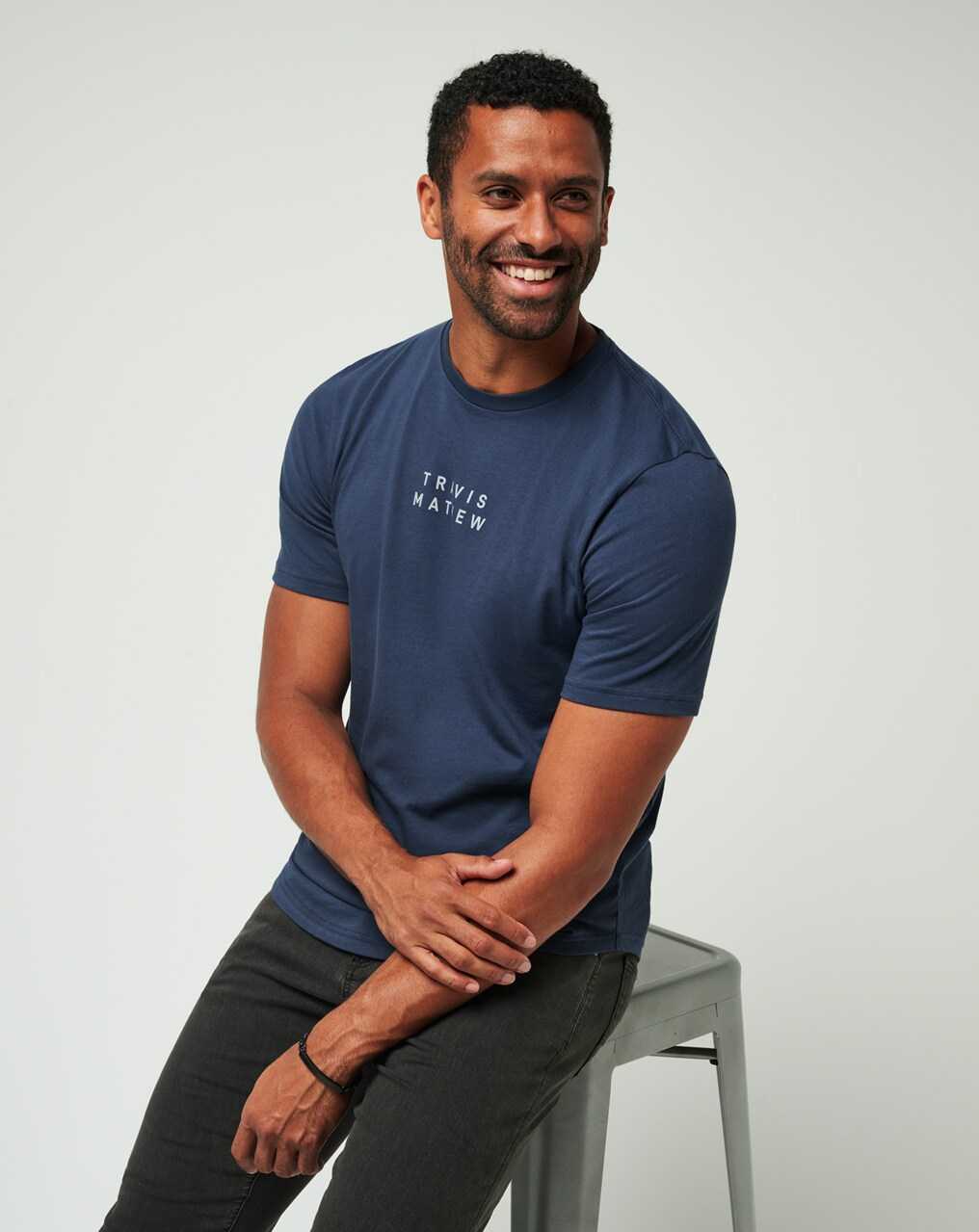 Travis Mathew Tm Scoop Tee Dress Blues | ULTEFNI-38