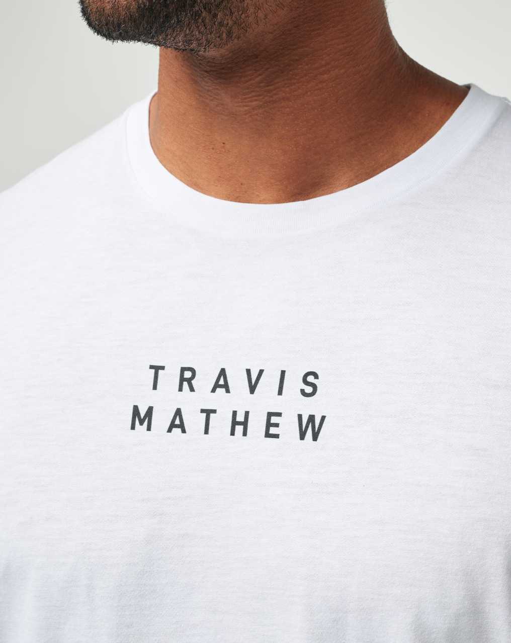 Travis Mathew Tm Scoop Tee White | ELROTWB-71