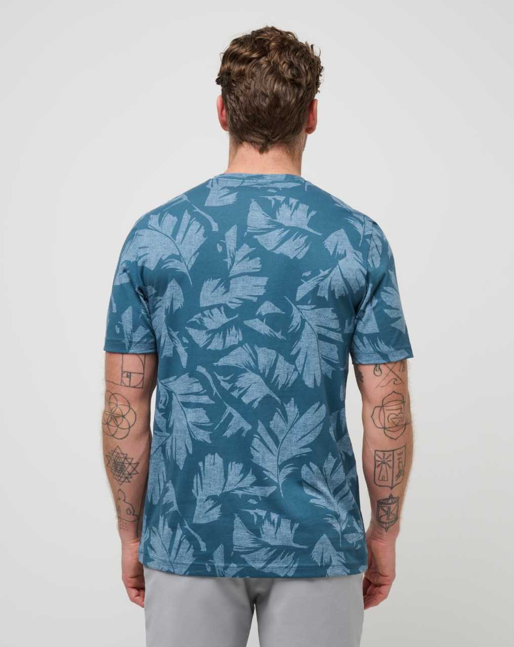 Travis Mathew Travel Tip Tee Light Teal | LNXUEIV-94