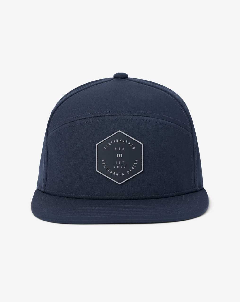 Travis Mathew Triple Threat Snapback Hat Total Eclipse | HZYQLTM-69