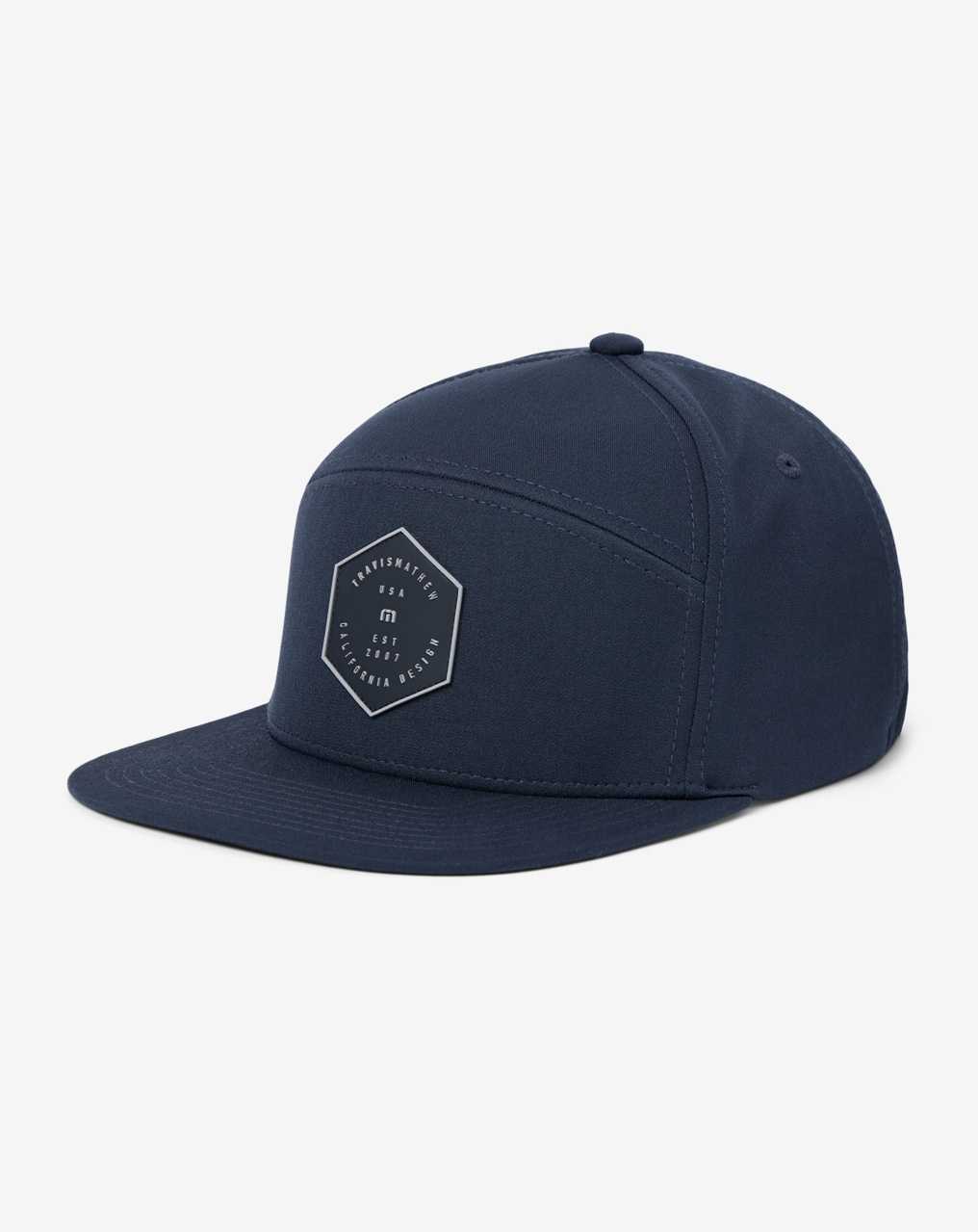 Travis Mathew Triple Threat Snapback Hat Total Eclipse | HZYQLTM-69