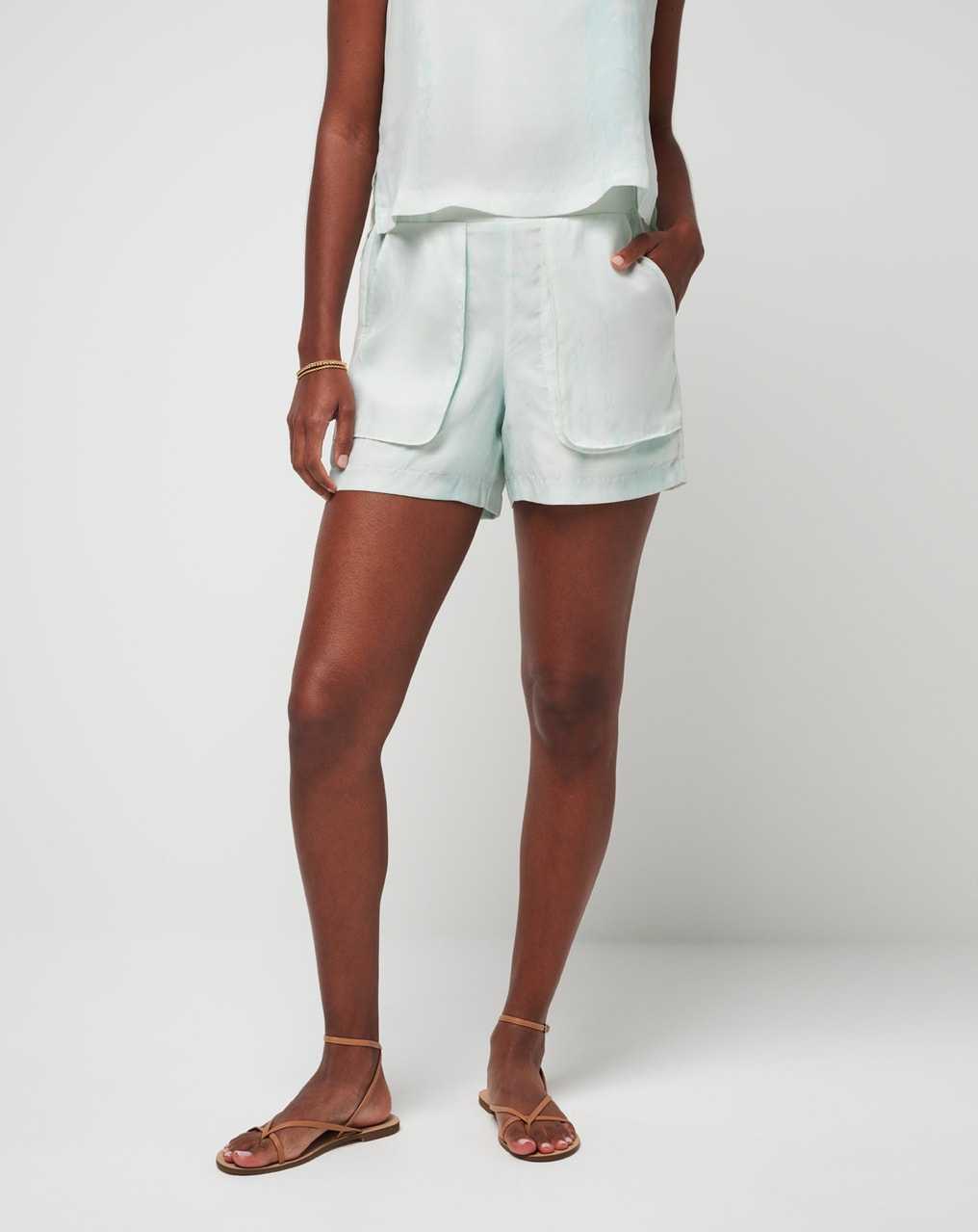 Travis Mathew Tropic Winds Short Dusty Aqua | WOQUYJA-89