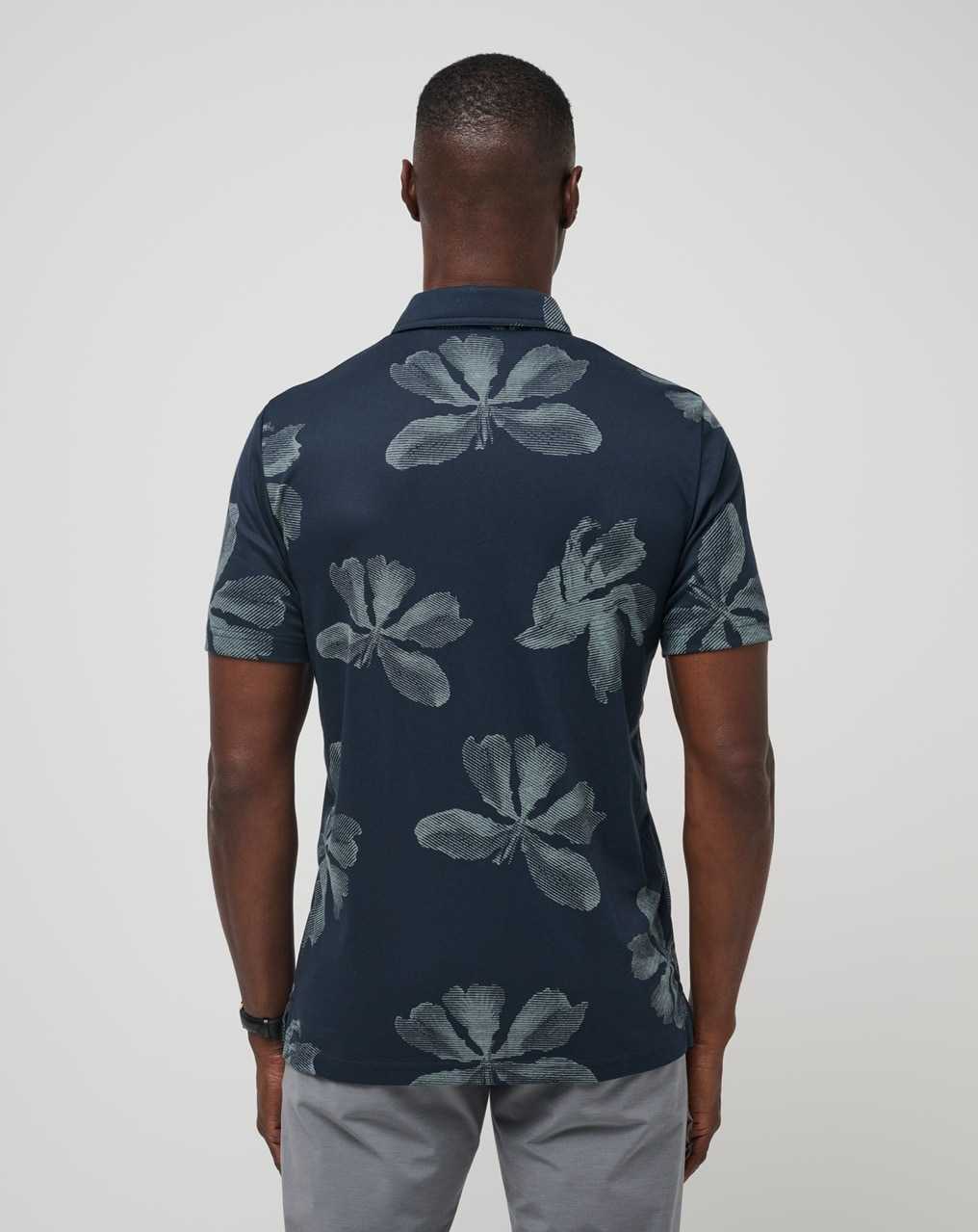 Travis Mathew Tropical Tour Polo Total Eclipse | UAHCIKM-83