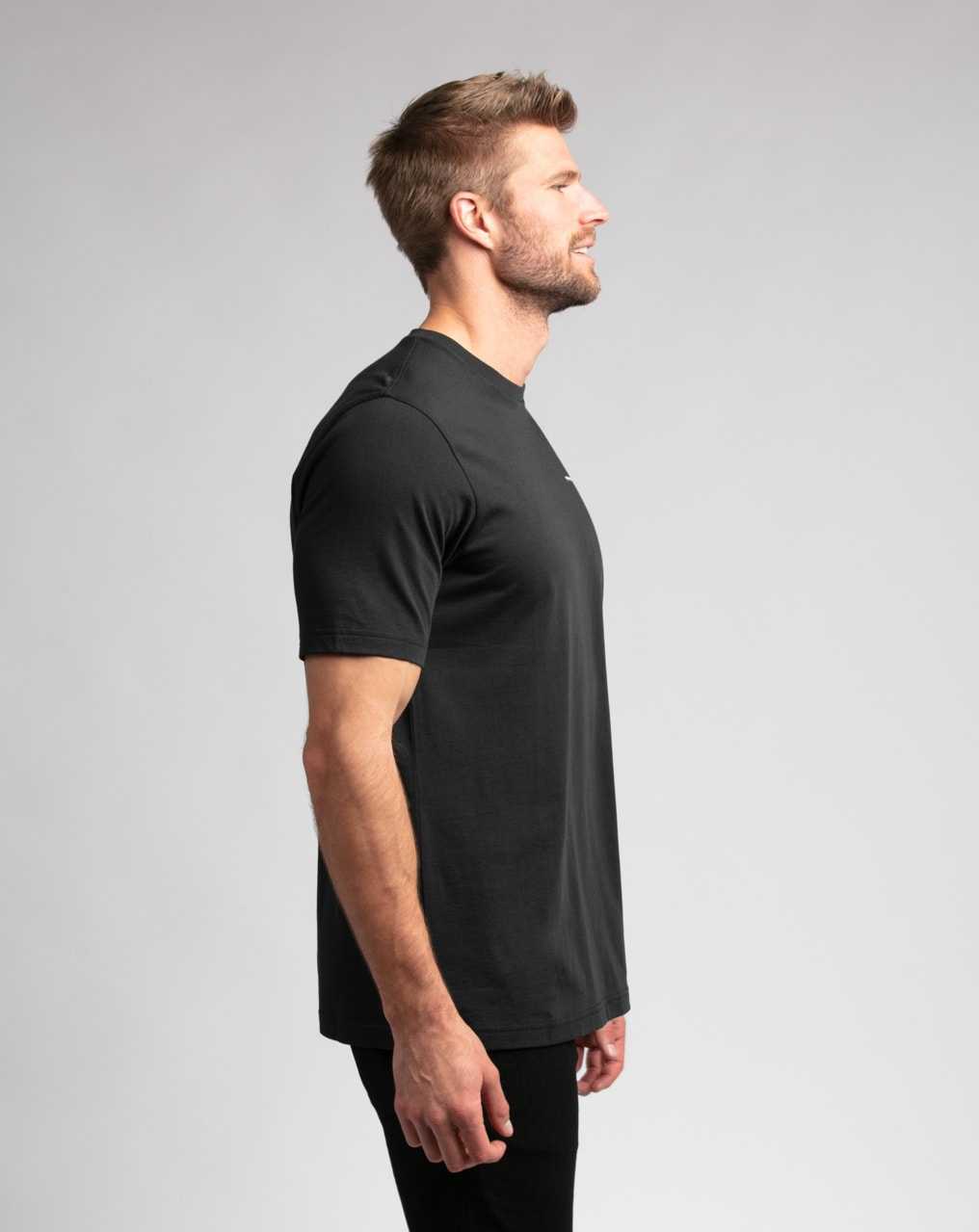 Travis Mathew Uff Da 2.0 Tee Black | XYERABQ-25