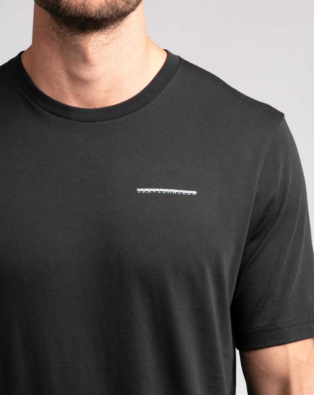 Travis Mathew Uff Da 2.0 Tee Black | XYERABQ-25