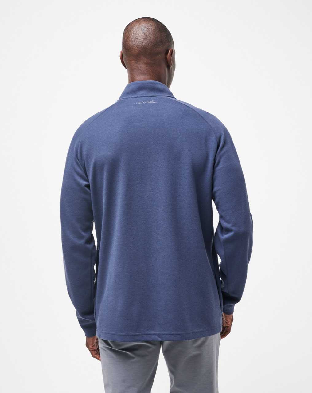 Travis Mathew Upgraded Quarter Zip Navy | HQWGETJ-75