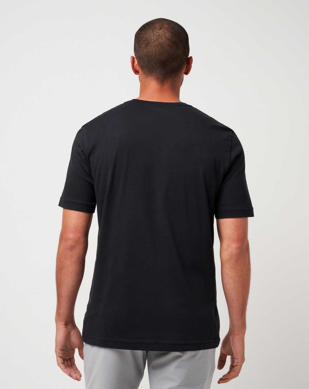 Travis Mathew Usc School Spirit Tee Black | KZDJWSI-41