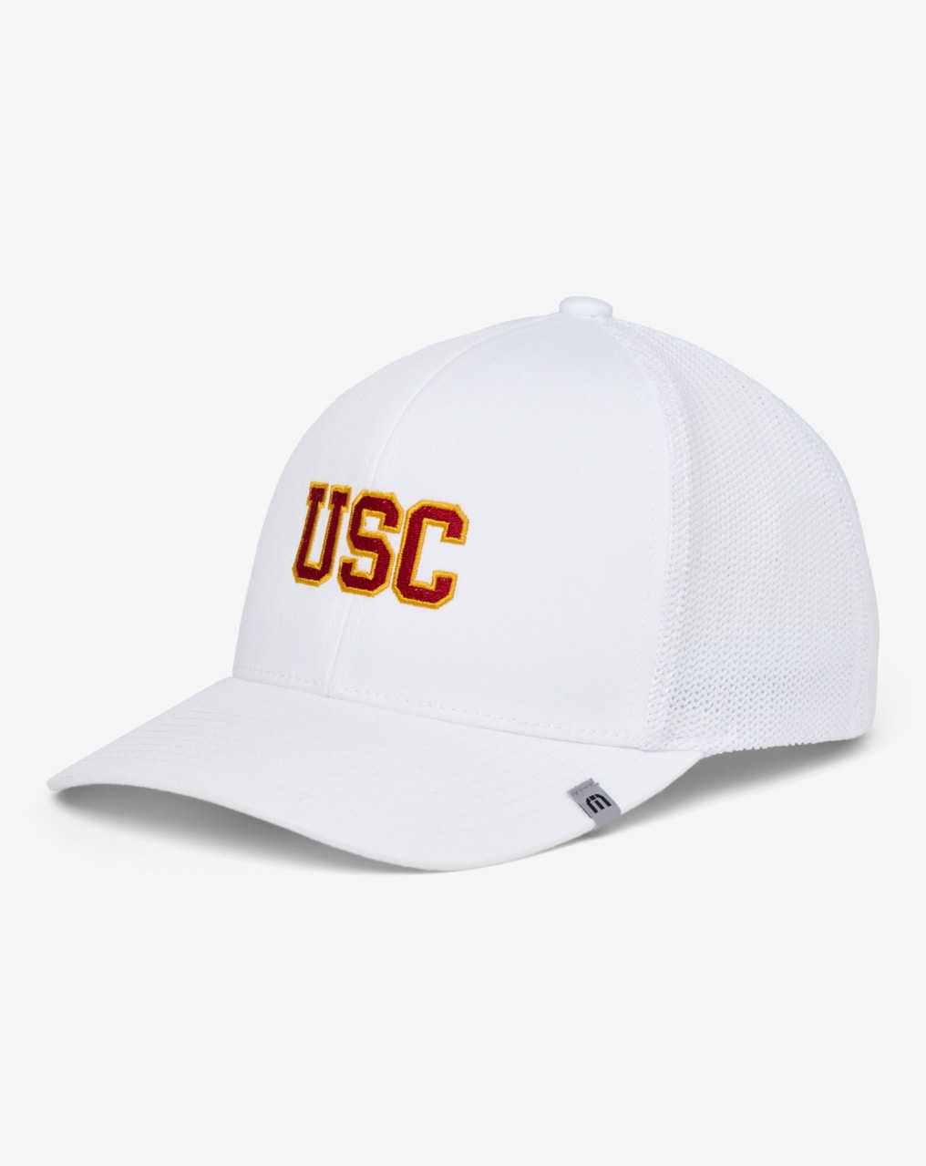 Travis Mathew Usc Widder 2.0 Snapback Hat White | QJKSALZ-73