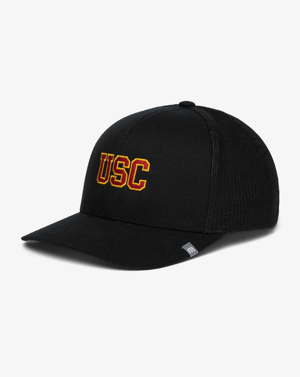 Travis Mathew Usc Widder 2.0 Snapback Hat Black | ZRENTVD-40