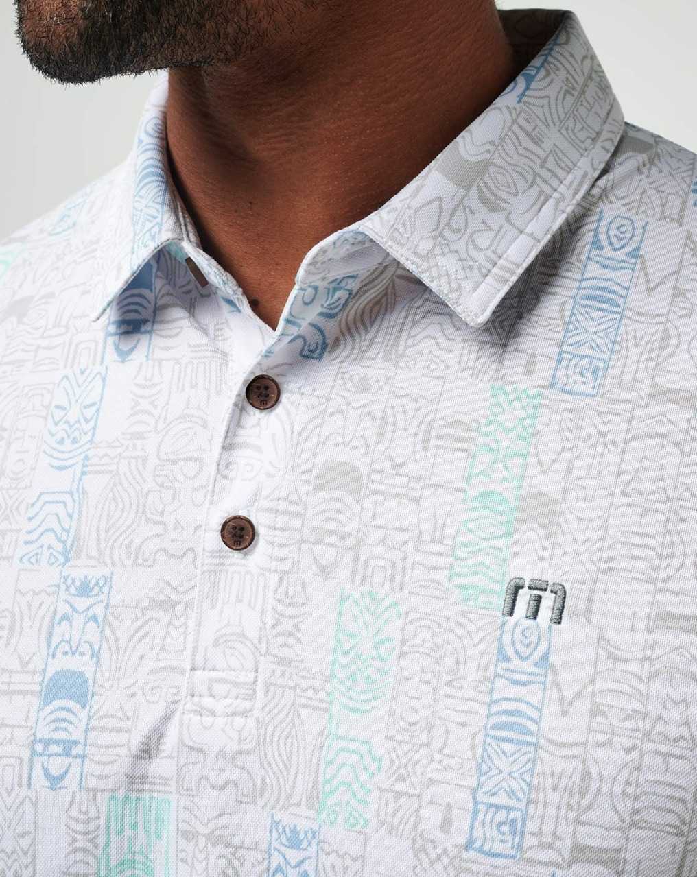 Travis Mathew Waimea Bae Polo White | UVWLOTM-37