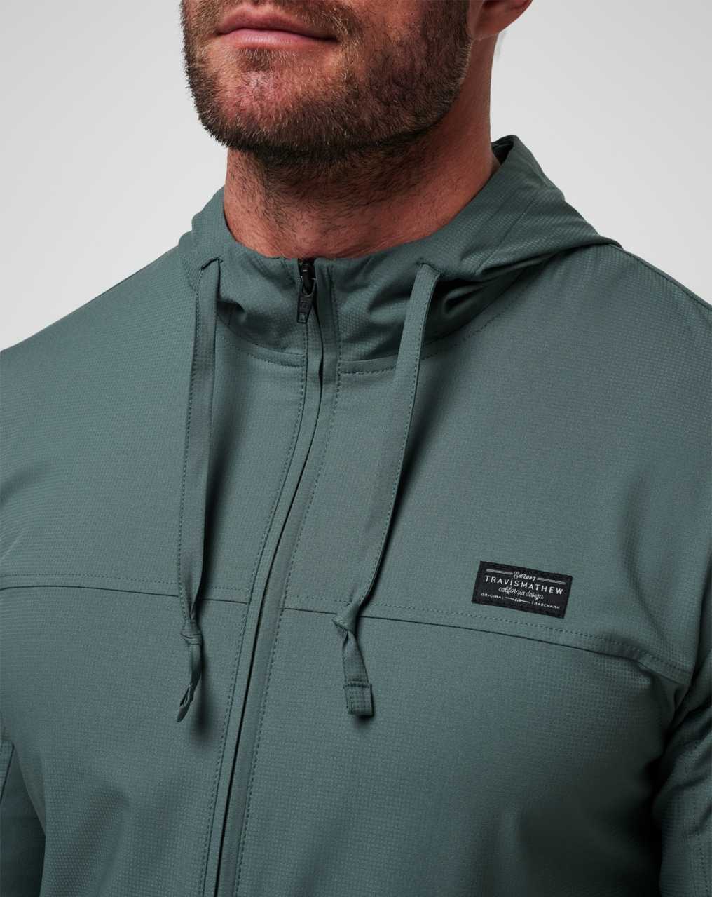 Travis Mathew Wanderlust Hoodie Balsam Green | JHZDVWQ-73