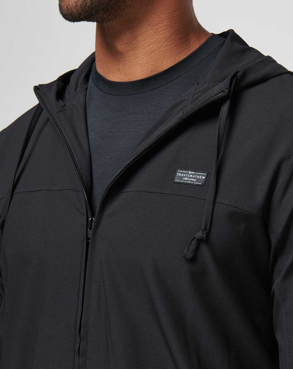 Travis Mathew Wanderlust Hoodie Black | KSEXLAN-93