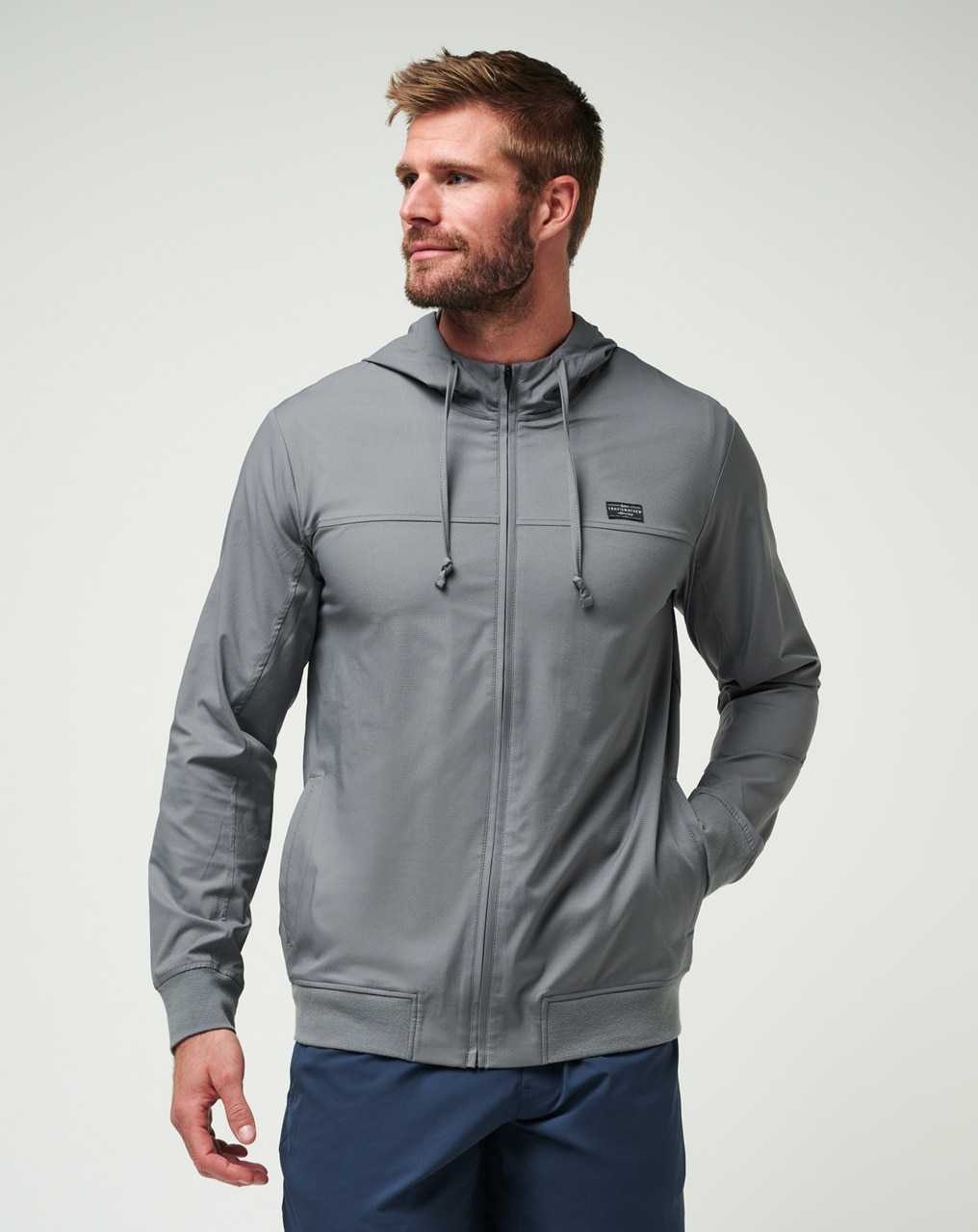 Travis Mathew Wanderlust Hoodie Quiet Shade | EVTKUFX-50