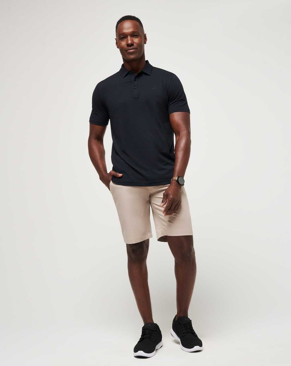 Travis Mathew Wanderlust Short 9in Khaki | ZWADUYT-54