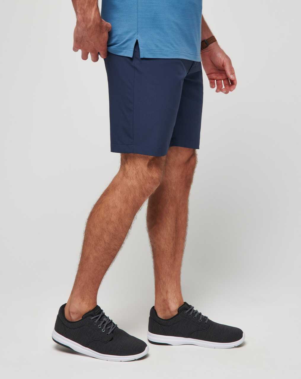 Travis Mathew Wanderlust Short 9in Mood Indigo | SKGJDTR-94