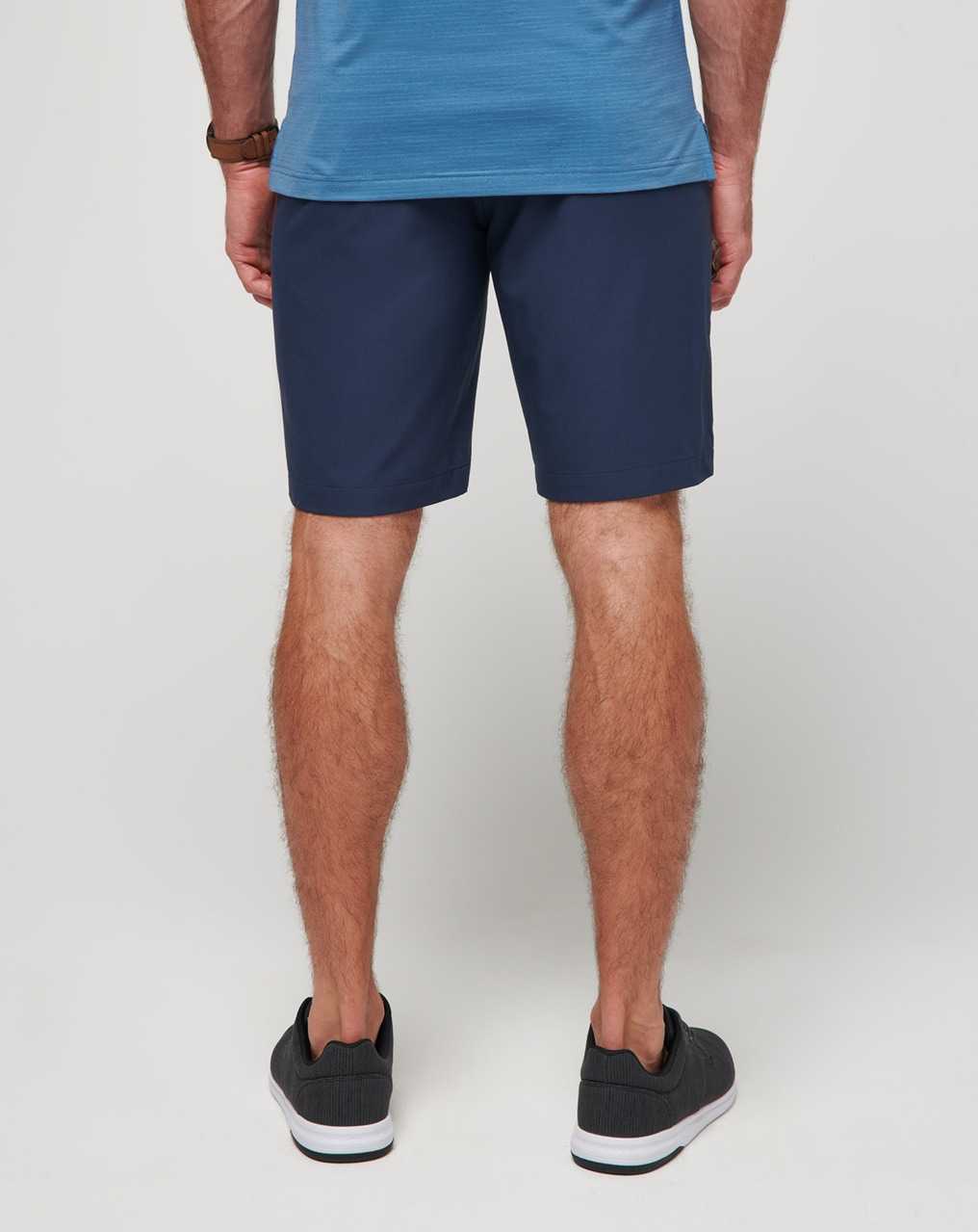 Travis Mathew Wanderlust Short 9in Mood Indigo | SKGJDTR-94