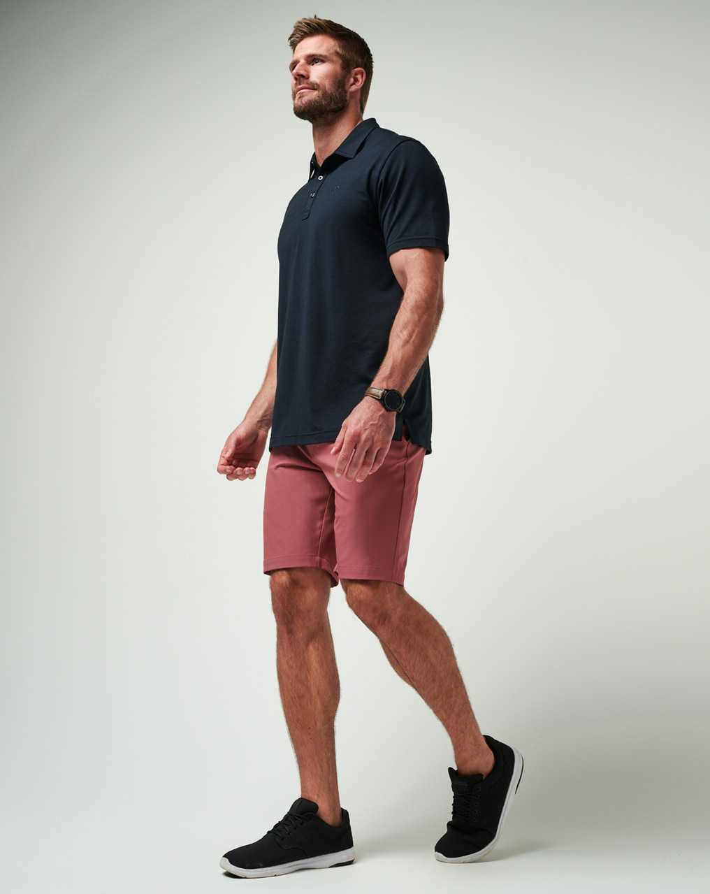 Travis Mathew Wanderlust Short 9in Roan Rouge | XKNDJLW-14