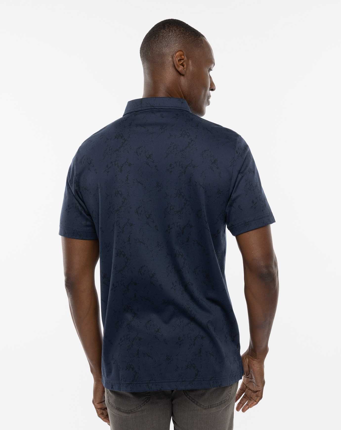 Travis Mathew Warmer Tides Polo Total Eclipse | ILBKQVD-60