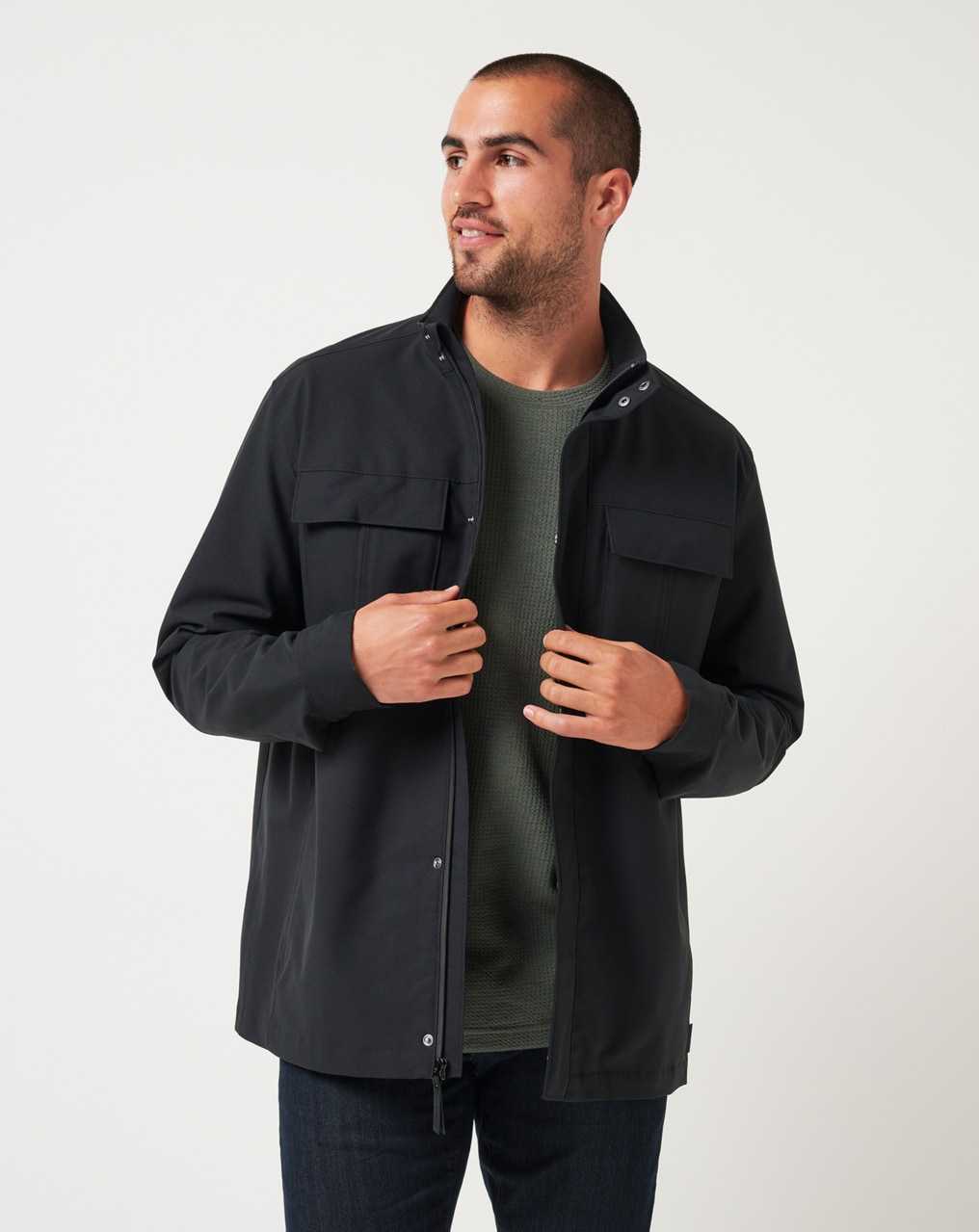 Travis Mathew Westerly 2.0 Jacket Black | PMQEFZD-07