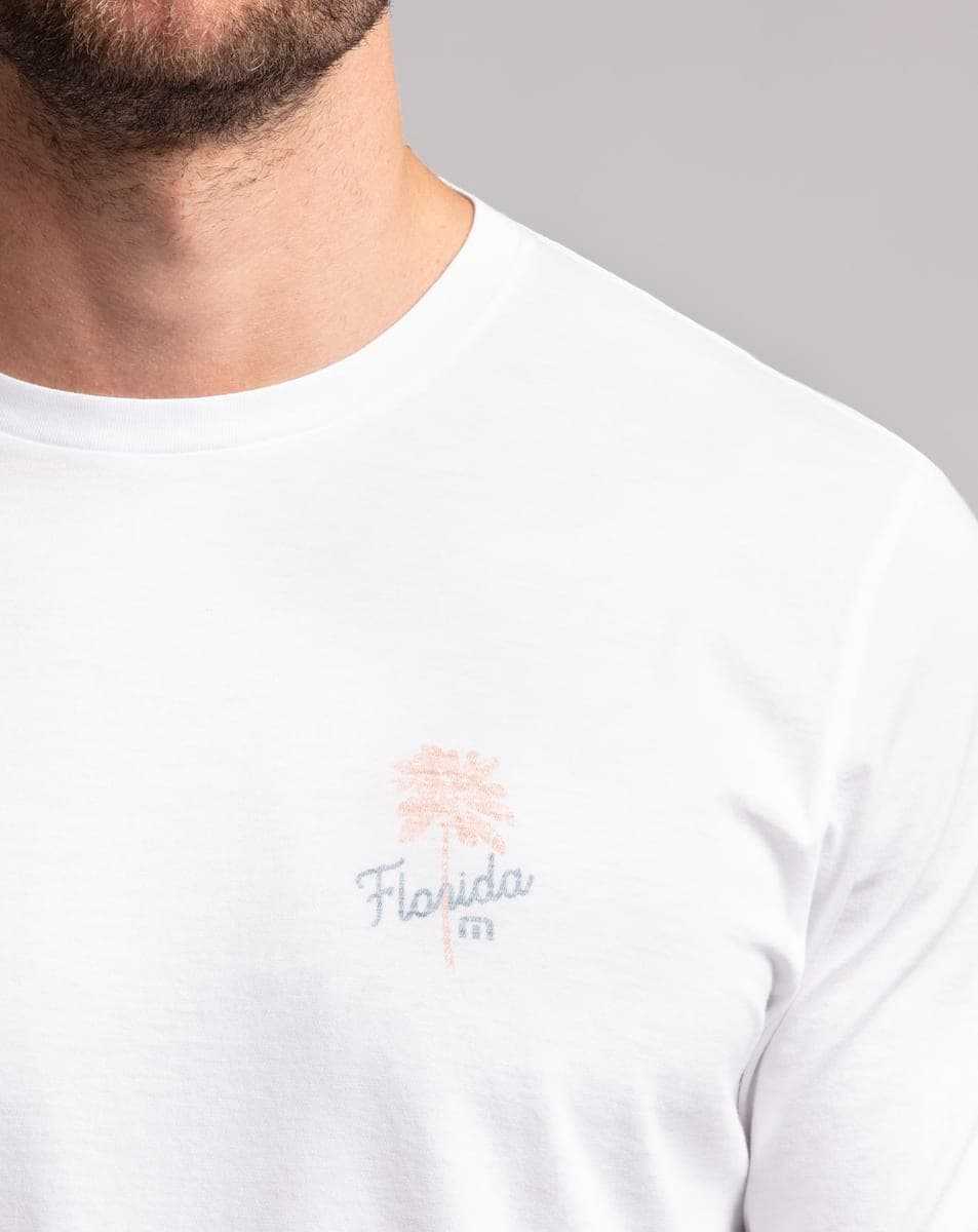 Travis Mathew White Sands Tee White | REHNUWS-08