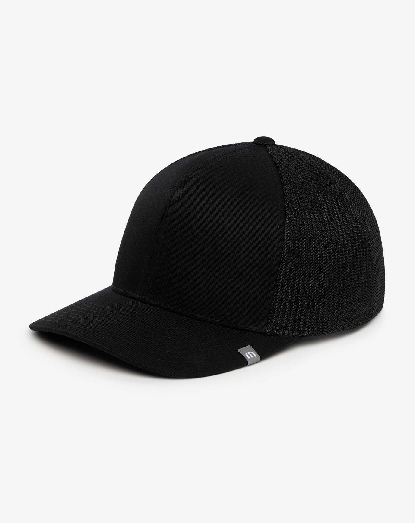 Travis Mathew Widder 2.0 Snapback Hat Black | YRSDFBW-19