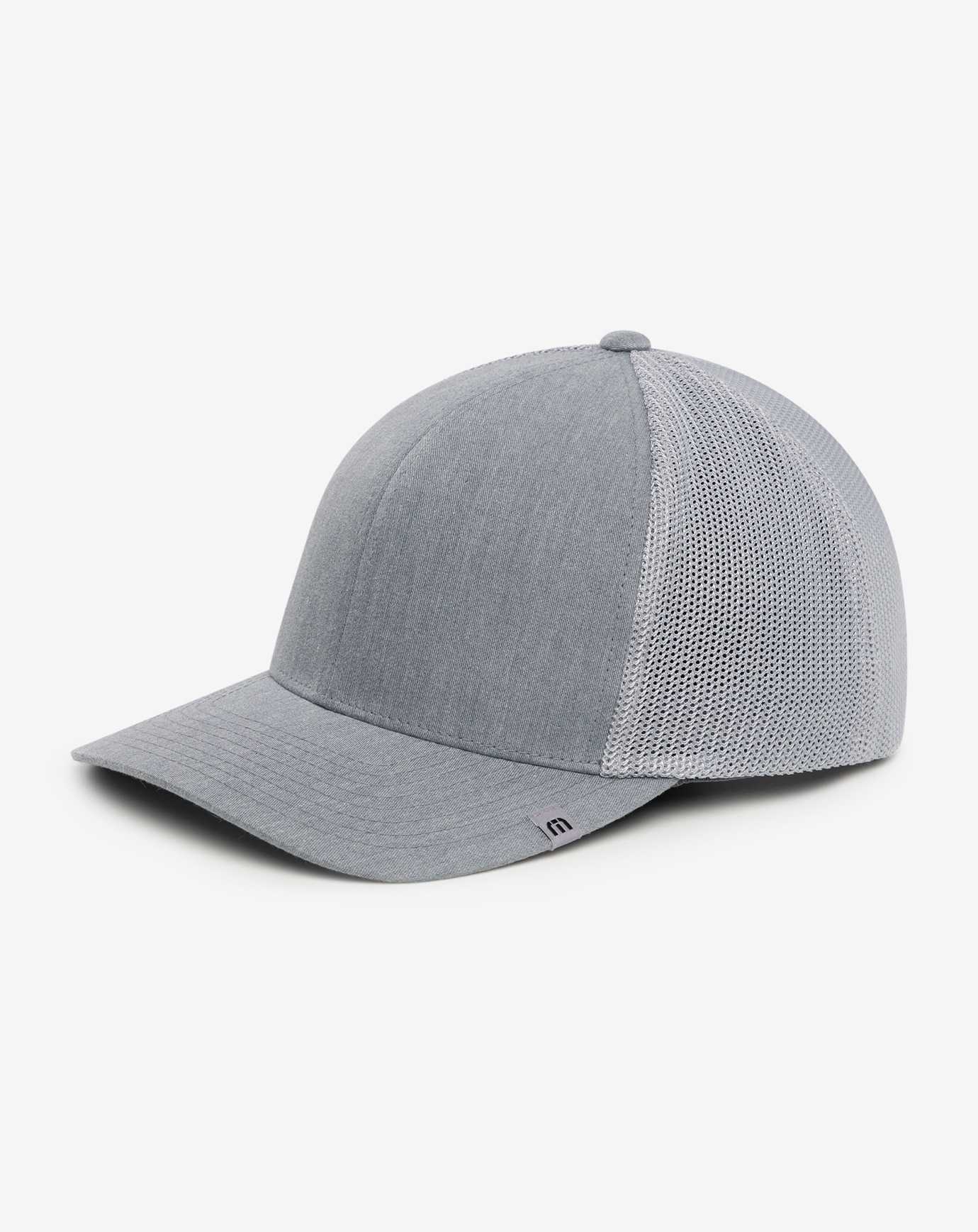 Travis Mathew Widder 2.0 Snapback Hat Heather Grey | UTKVAZI-90