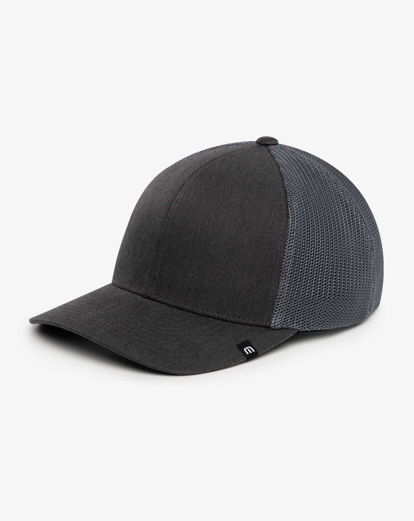 Travis Mathew Widder 2.0 Snapback Hat Heather Grey Pinstripe | TABCMFE-95