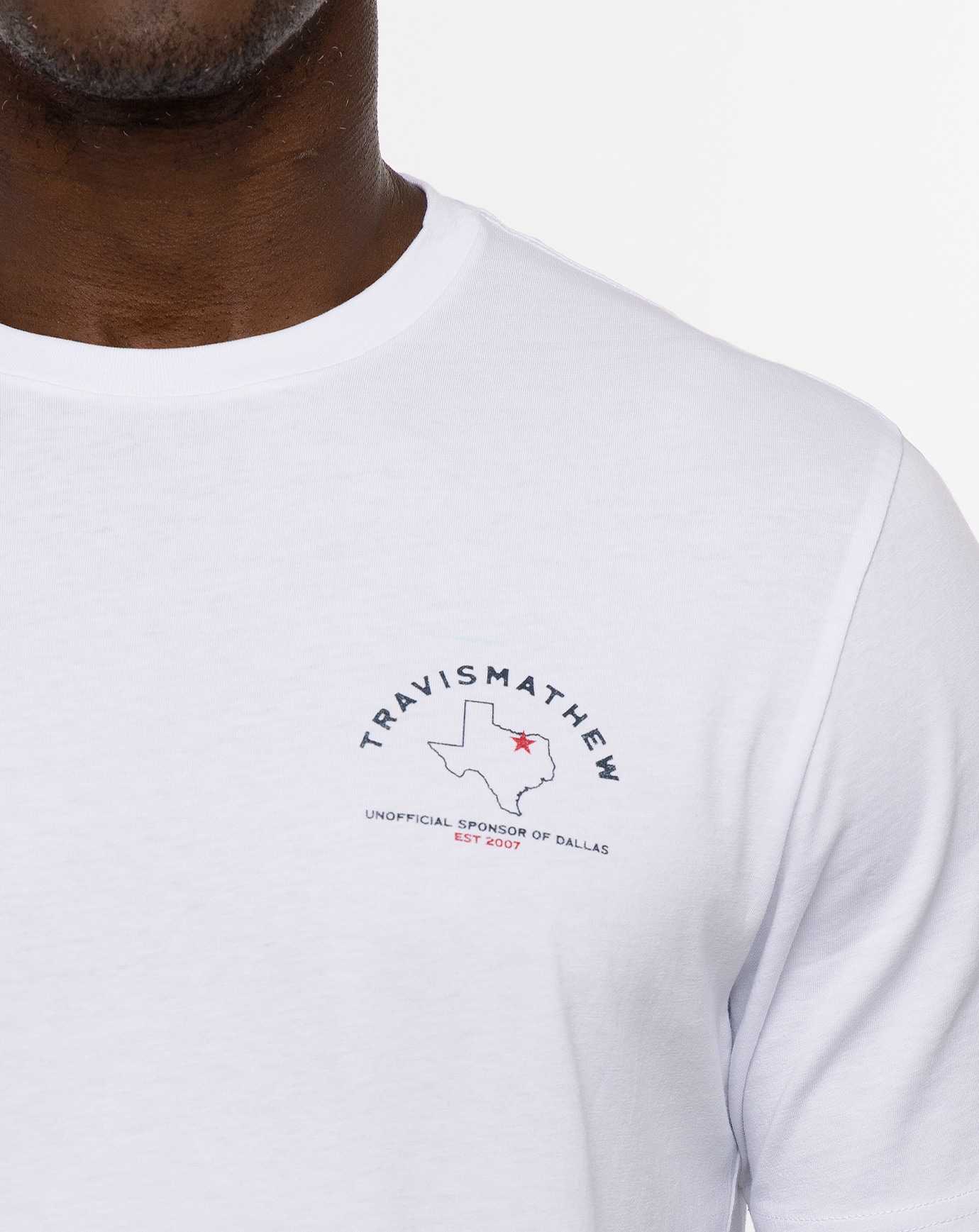 Travis Mathew Wild Mustang Tee White | AGKJOXN-21