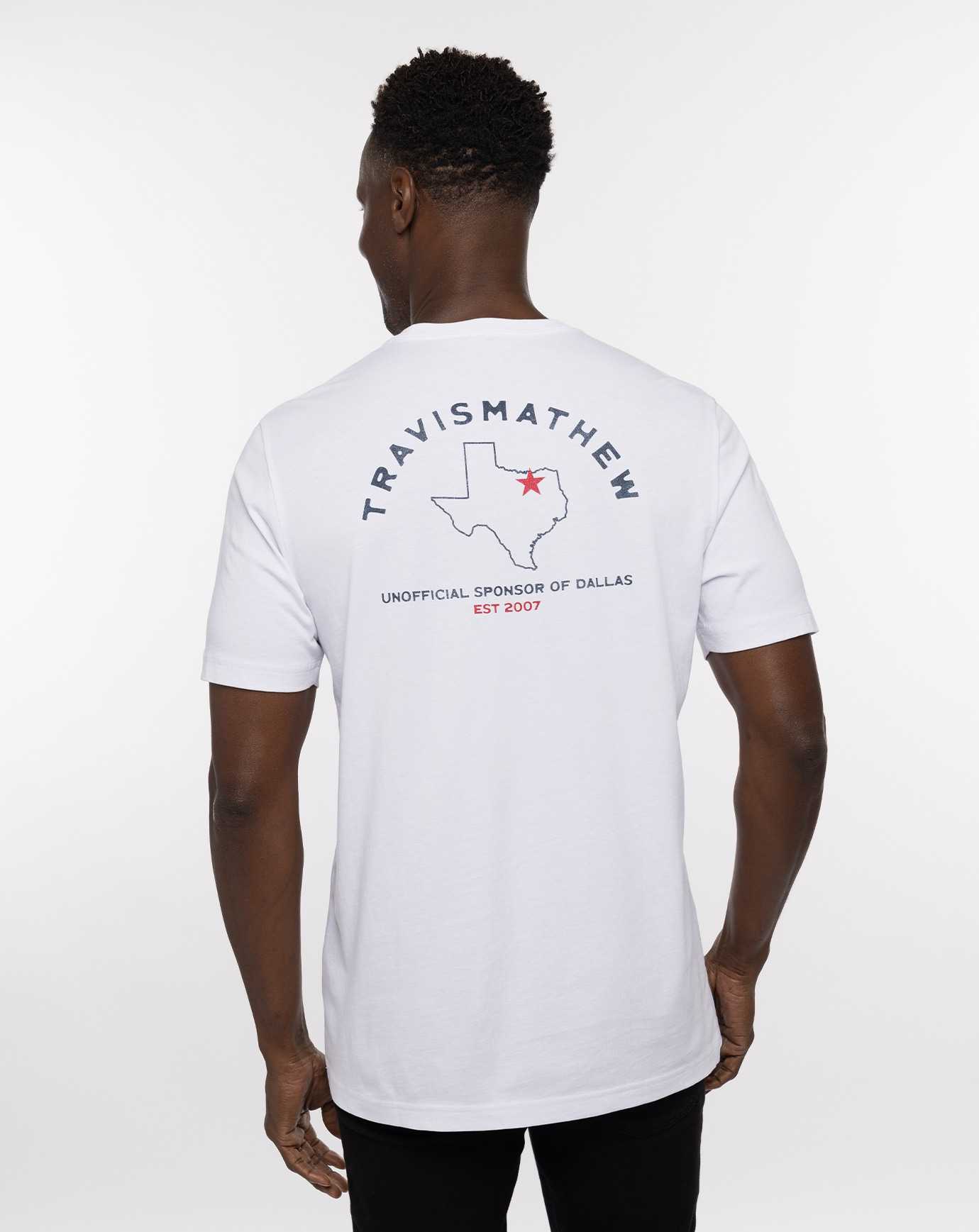 Travis Mathew Wild Mustang Tee White | AGKJOXN-21