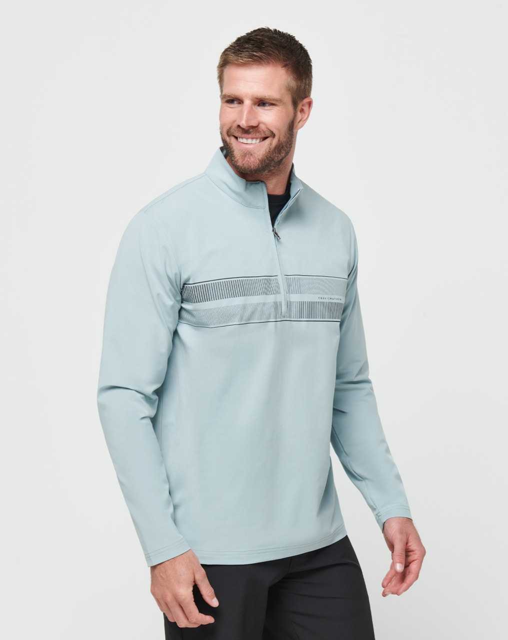 Travis Mathew Wind Water Quarter Zip Arona | IEFCTHM-41