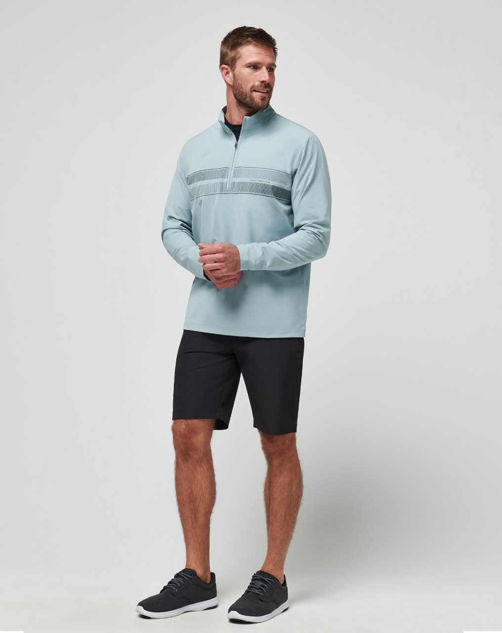 Travis Mathew Wind Water Quarter Zip Arona | IEFCTHM-41