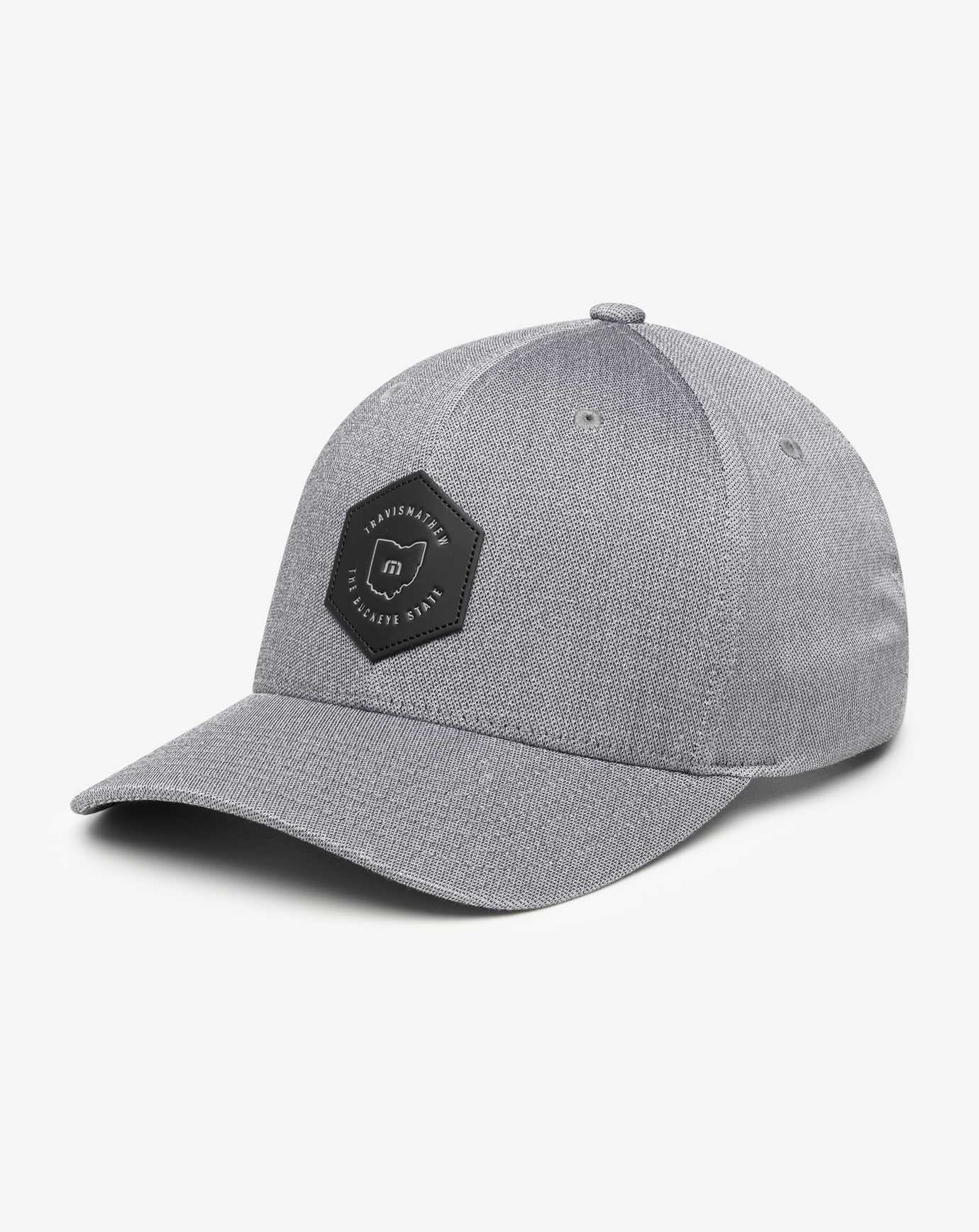 Travis Mathew Youre Fine Snapback Hat Heather Quiet Shade | OIVWEAD-20